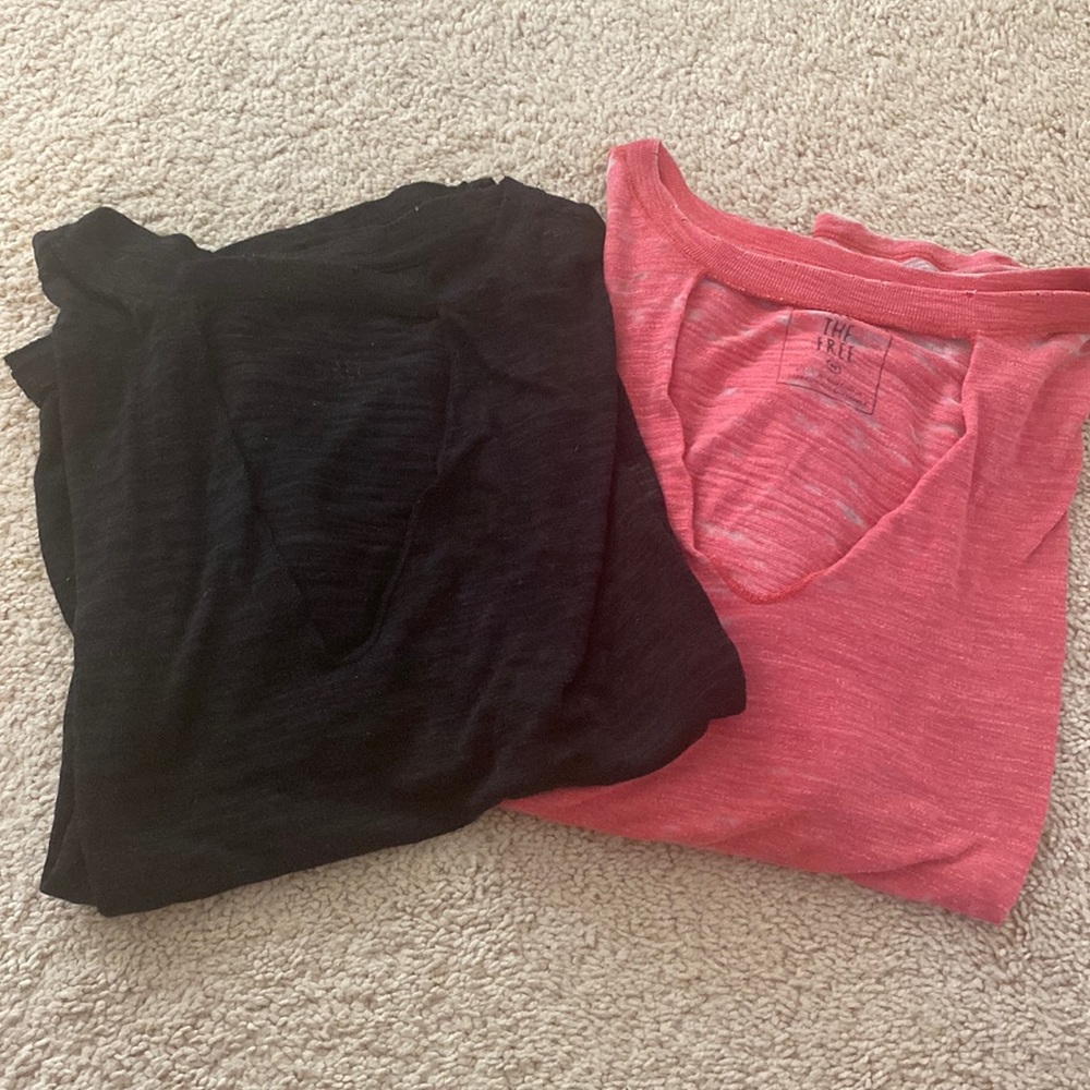 Free People Jordan t shirts (small & medium)